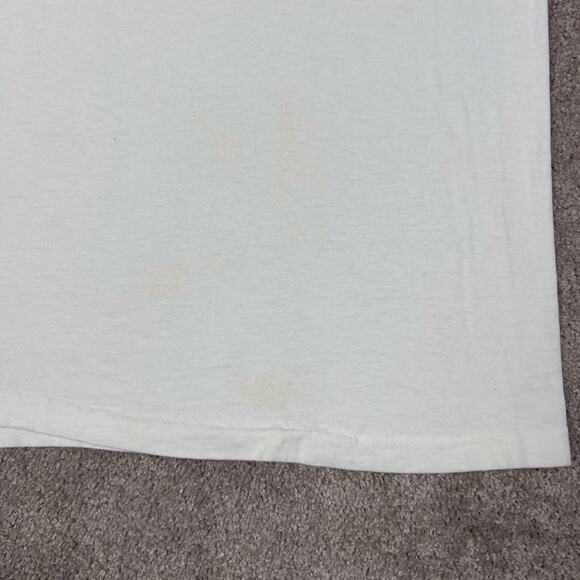 Vintage NFL T-shirt Under the Helmet Coca-Cola Classic Size XL Single White - Picture 5 of 5